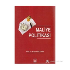 Maliye Politikası - Nazım Öztürk