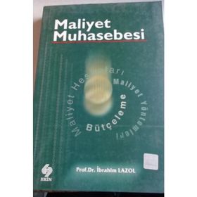 Maliyet Muhasebesi - İbrahim Lazol
