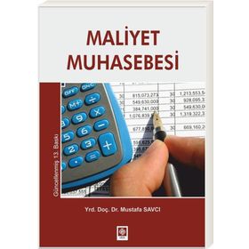 Maliyet Muhasebesi - Mustafa Savcı