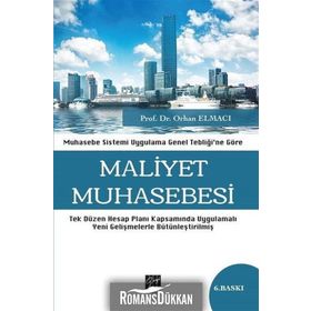 Maliyet Muhasebesi - Orhan Elmacı