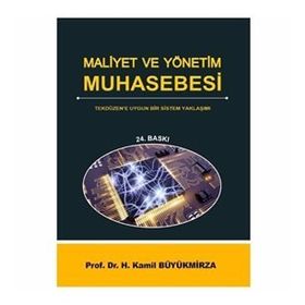 MALIYET VE YÖNETIM MUHASEBESI - KAMIL BÜYÜKMIRZA