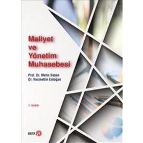 Maliyet ve Yönetim Muhasebesi - Muzaffer Civelek