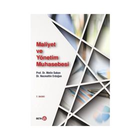 Maliyet ve Yönetim Muhasebesi - Necmettin Erdoğan Metin Saban