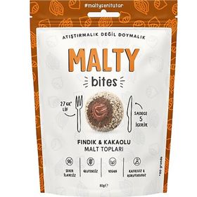 Malty 80 gr Fındık & Kakaolu Malt Topları (6 adet)