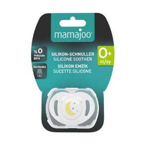 Mamajoo 0 Ay+ Gece Tekli Desenli Emzik ve Renkli Saklama Kutusu