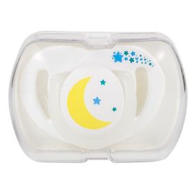 Mamajoo 0 Ay+ Gece Tekli Desenli Emzik ve Renkli Saklama Kutusu