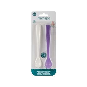 Mamajoo 2'li Mor Beslenme Kaşığı Saklama Kutusu