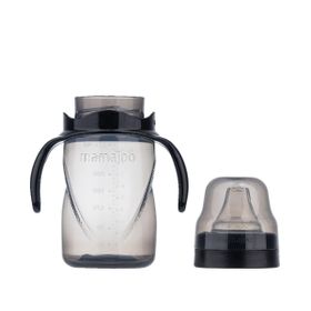 Mamajoo 5040 Black 270 ml Kulplu Akıtmaz Eğitici Bardak