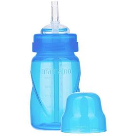 Mamajoo Akıtmaz Antikolik 270 ml Mavi Pipetli Bardak