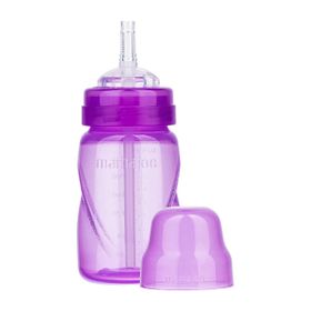 Mamajoo Akıtmaz Antikolik 270 ml Mor Pipetli Bardak