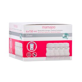 Mamajoo Anne Sütü 4 lü 150 ml Saklama Kabı