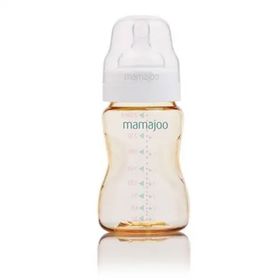 Mamajoo Gold M No:2 Biberon 250 ml & Anti-Kolik Biberon Emziği