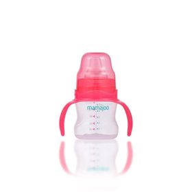 Mamajoo Pembe 160 ml Kulplu Eğitici Bardak