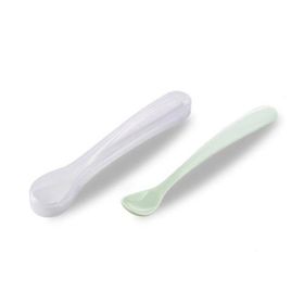 Mamajoo Powder Green Beslenme Kaşığı Ve Saklama Kutusu