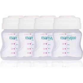 Mamajoo Silver 4x150 ml Anne Sütü Saklama Kapları