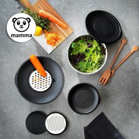 Mamma Ambition 9 Parça Rende Aparatlı Karıştırma ve Saklama Kabı Seti