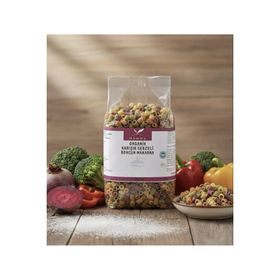 Mamma Emada 250 gr Organik Karışık Sebzeli Boncuk Makarna
