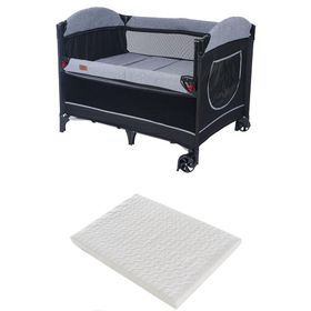 Mamma Moli Anne Yanı 70 x 110 Park Pamuk Yatak Hediyeli Beşik