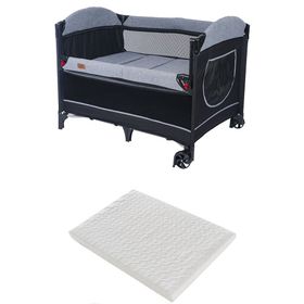 Mamma Moli Anne Yanı 70 x 110 Park Pamuk Yatak Hediyeli Beşik