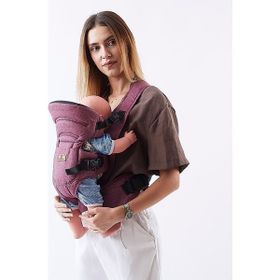 Mamma Premium Ergonomik Air File Kumaş Çok Yönlü Bebek Taşıma Çantası Ana Kucağı Baby Sling Bordo Kanguru