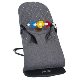 Mamma Smile Gri Sallanır Üç Kademeli Ana Kucağı ve Oyuncak Aparatı