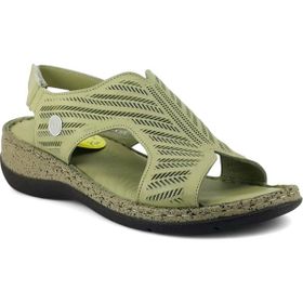 Mammamia 2880 25YS Yeşil Kadın Günlük Sandalet