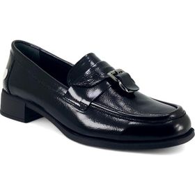 Mammamia 855 25KA Siyah Rugan Kadın Günlük Ayakkabı