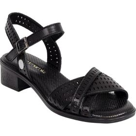 Mammamia D24YA-880 Siyah Kadın Deri Comfort Ayakkabı