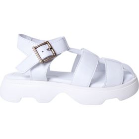 Mammamia D24YS-1100 Beyaz Kadın Sandalet
