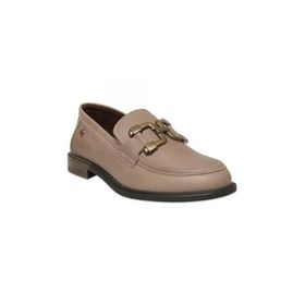 Mammamia D25KA-3415 Vizon Kadın Hakiki Deri Casual Ayakkabı
