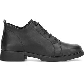 Mammamia D25KA-7135 Siyah Kadın Hakiki Deri Casual Ayakkabı
