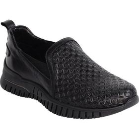 Mammamia D25YA-3445 Siyah Kadın Deri Comfort Ayakkabı