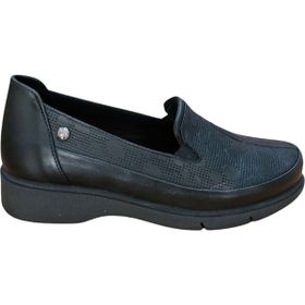 Mammamia D25YA-3630-B Siyah Kadın Deri Casual Ayakkabı