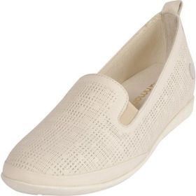 Mammamia D25YA-7120 Krem Kadın Deri Casual Ayakkabı