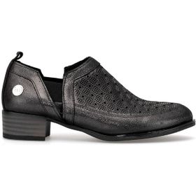 Mammamia D25YA-7360 Platin Kadın Hakiki Deri Casual Ayakkabı
