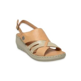 Mammamia D25YS-5145 Bej Günlük Kadın Sandalet