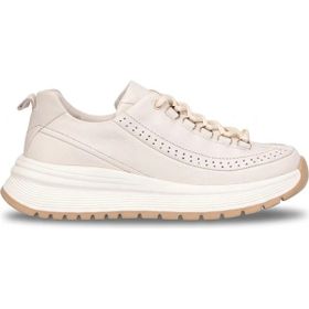 Mammamia D26YA-3905 Krem Kadın Hakiki Deri Casual Ayakkabı