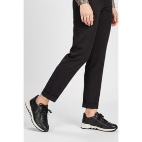 Mammamia D26YA-3970 Siyah Kadın Hakiki Deri Casual Ayakkabı