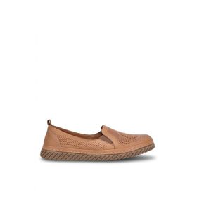 Mammamia D26YA-645 Taba Kadın Hakiki Deri Casual Ayakkabı