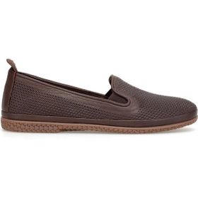 Mammamia D26YA-7145 Kahverengi Kadın Hakiki Deri Casual Ayakkabı