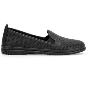 Mammamia D26YA-7145 Siyah Kadın Hakiki Deri Casual Ayakkabı