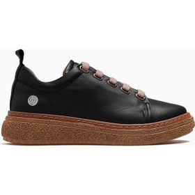 Mammamia D26YA-7750 Siyah Kadın Hakiki Deri Casual Ayakkabı