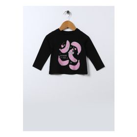 Mammaramma 22FWG-29 Siyah Bebek T-shirt