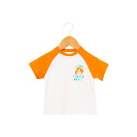 Mammaramma 22SB-53 Bisiklet Yaka Baskılı Bebek T-shirt