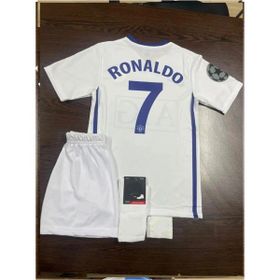 Manchester United 2008 Sezonu Beyaz 4'lü Set Ronaldo Çocuk Forması
