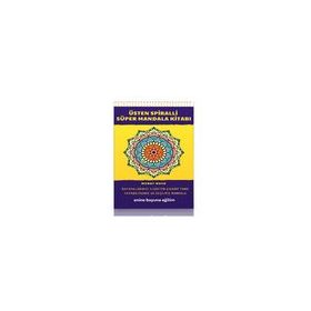 Mandala Kitabı Üstten Spiralli Süper