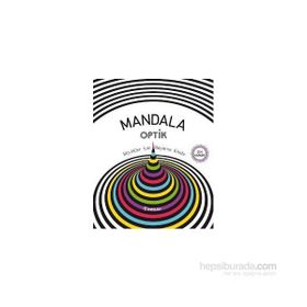Mandala Optik - Büyükler İçin Boyama Kitabı - Heyet-Kurul-Komisyon