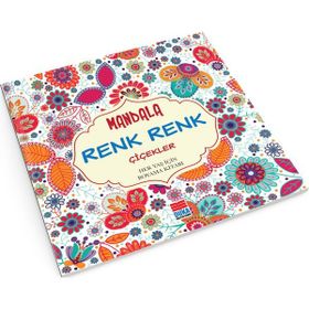 Mandala Renk Renk Çiçekler - Sinan Cemgil Yıldırım