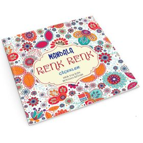 Mandala Renk Renk Çiçekler - Sinan Cemgil Yıldırım