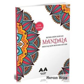 Mandala Renklerin Doğası Her Yaş Için Boyama Kitabı - Akıllı Adam